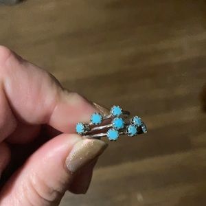 Turquoise vintage ring.